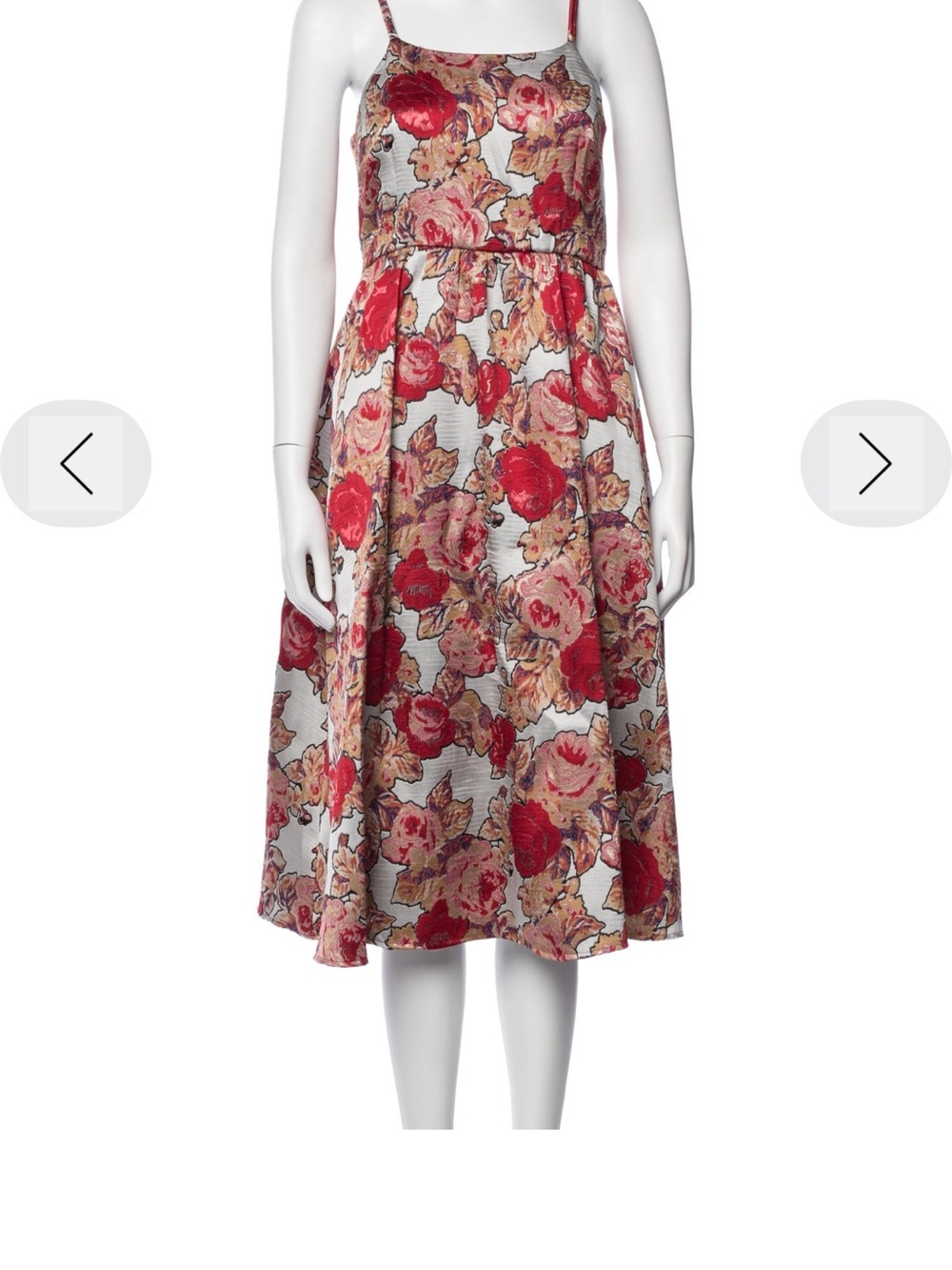 Rachel Antonoff Floral Midi Dress